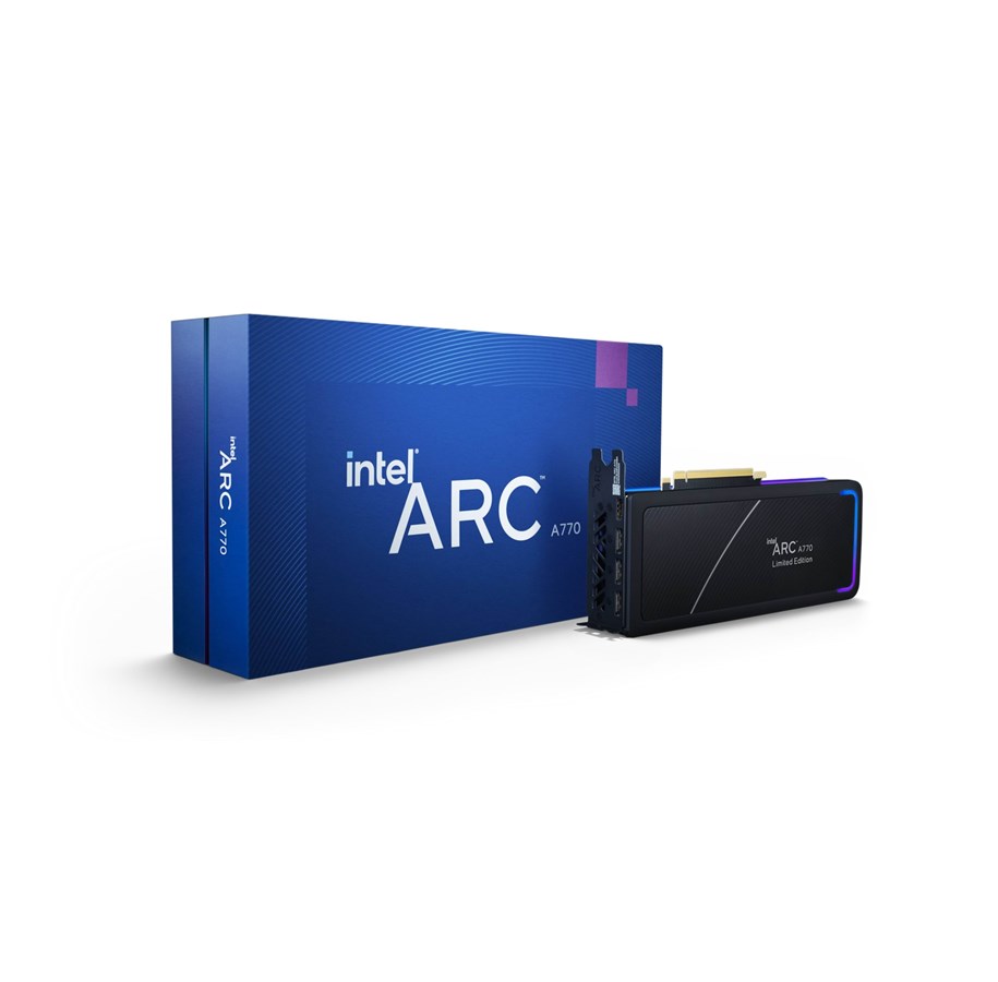Grafische kaarten - Intel Arc A770 Limited - 16GB GDDR6 RAM - Grafische kaarten - 21P01J00BA