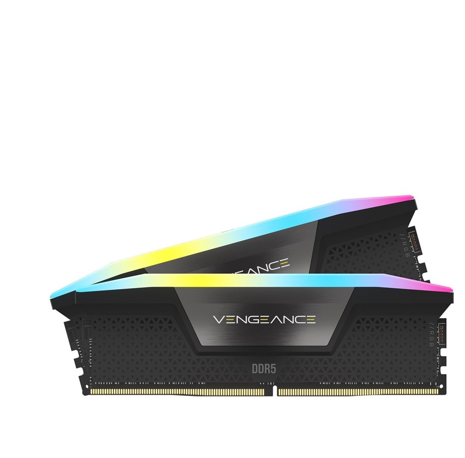 Corsair Vengeance RGB DDR5-6400 - 32GB - CL32 - Dual Channel Corsair Vengeance RGB DDR5-6400 - 32GB - CL32 - Dual Channel