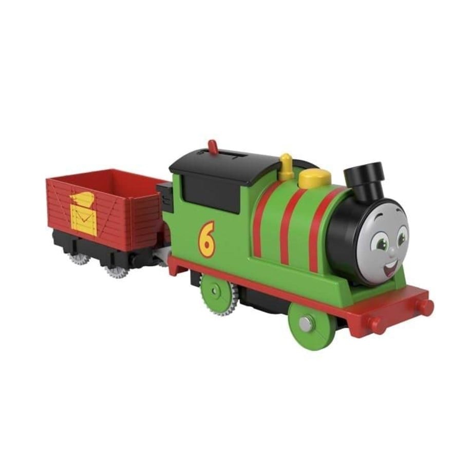 Speelgoedauto - Fisher Price Thomas en zijn vrienden - Gemotoriseerde Percy - 0194735035489