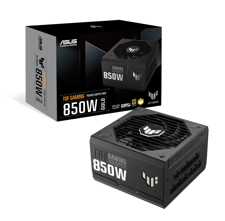 Voeding - ASUS TUF GAMING 850G Voeding - ATX - 80 Plus - 90YE00S2-B0NA00