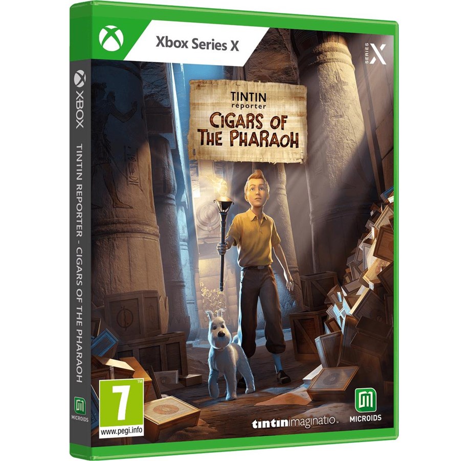 Games - Tintin Reporter - Cigars of the Pharaoh - Microsoft Xbox Series X - Action - 3701529504174