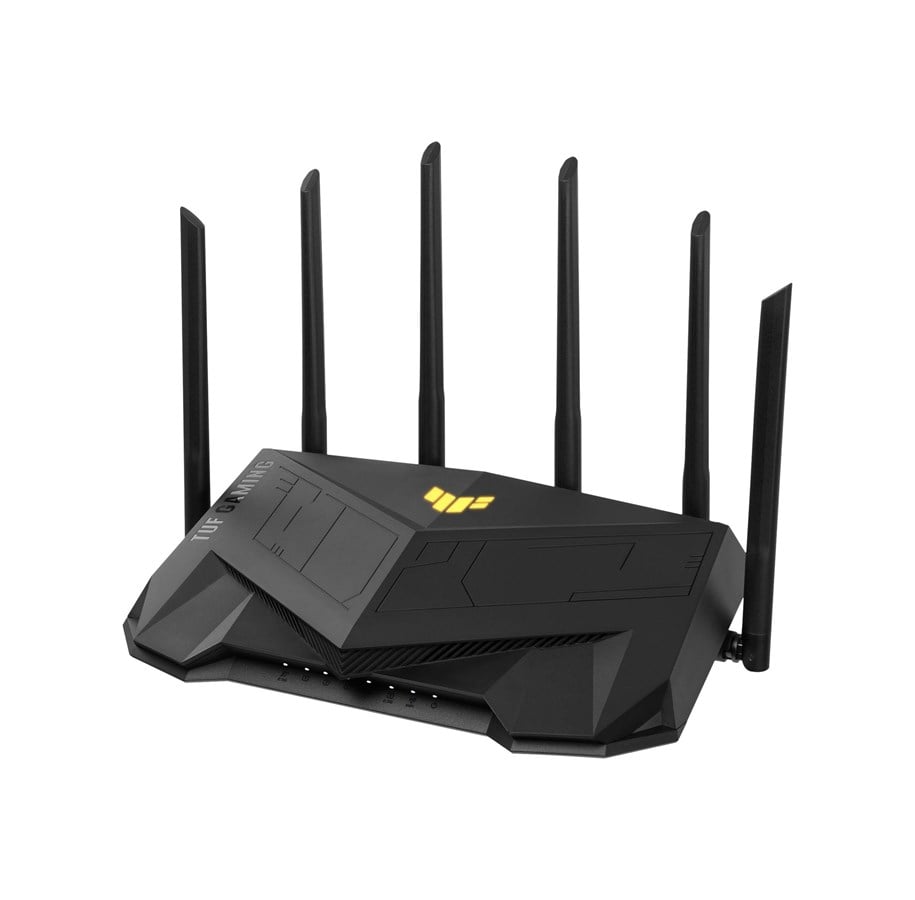 Router - ASUS TUF Gaming AX6000 -Wi-Fi 6 - 6000 Mbps - 4-Port - Wireless router Wi-Fi 6 - 90IG07X0-MU9C00