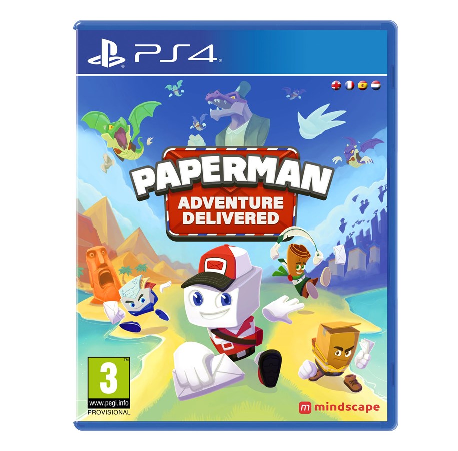 Games - Paperman: Adventure Delivered - Sony PlayStation 4 - Adventure - 8720618957436