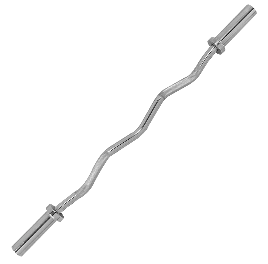 Sport & Fitness - Tunturi Olympic Curlbar Chrome 120 cm./Ø50 mm. - 14TUSCL260IONE SIZE
