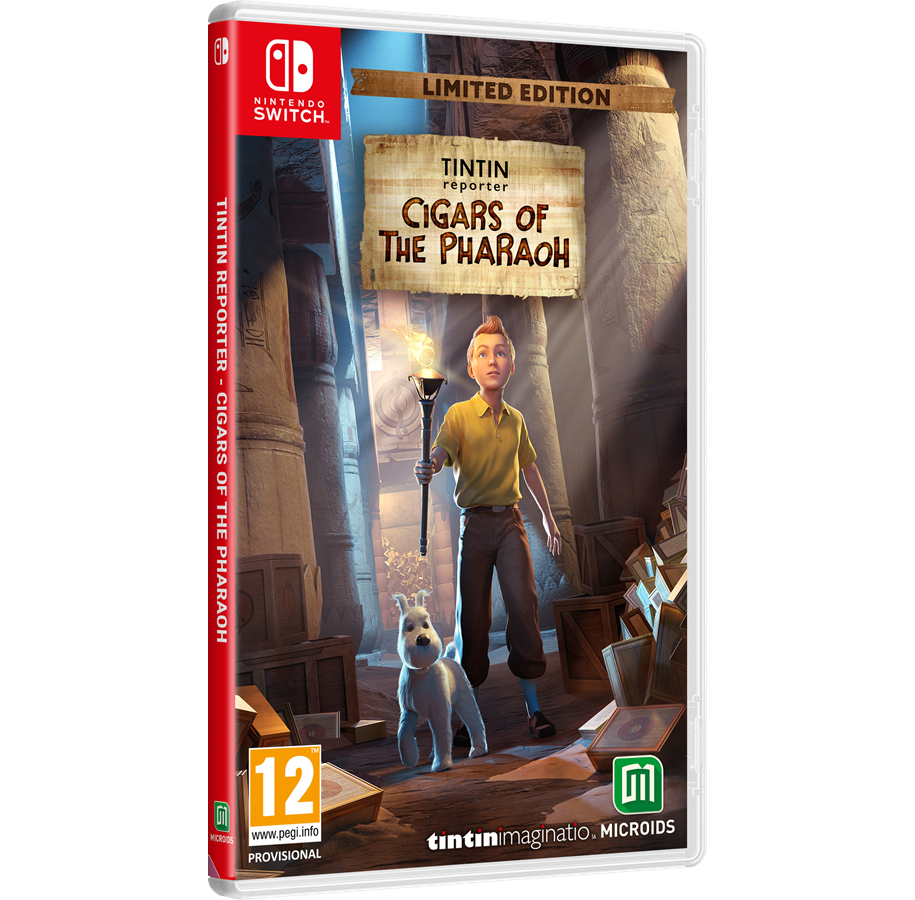 Games - Tintin Reporter: Cigars of the Pharaoh (Limited Edition) - Nintendo Switch - Action - 3701529507403