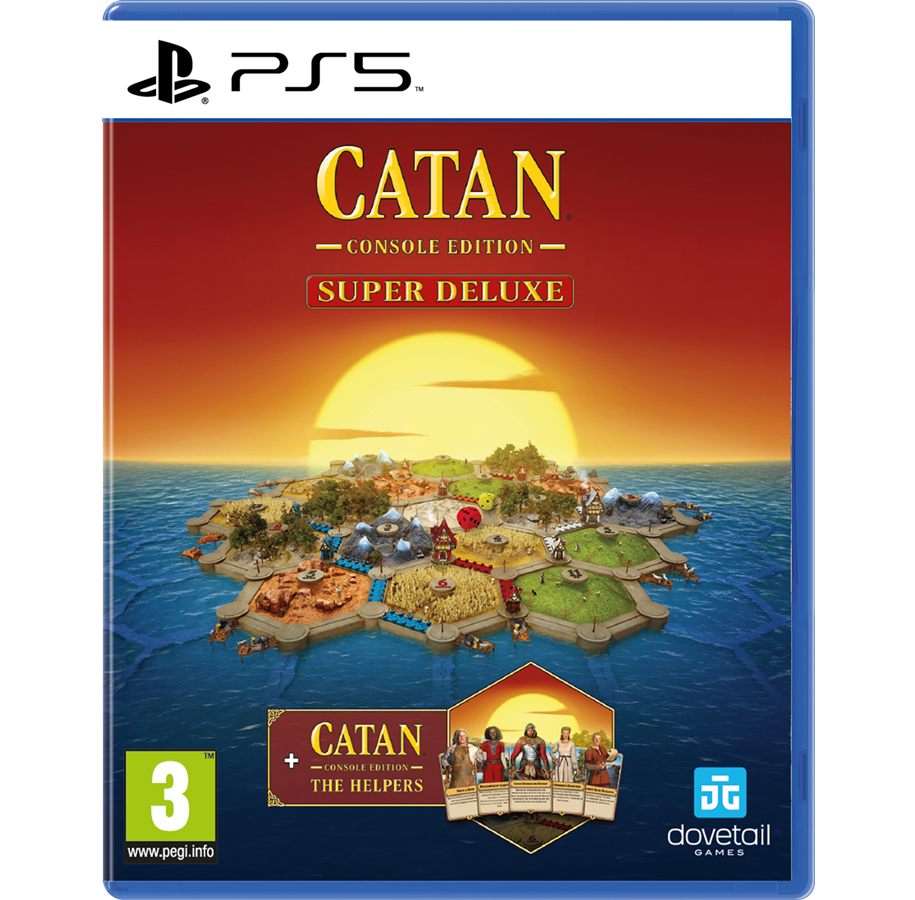 Games - CATAN - Console Edition (Super Deluxe) - Sony PlayStation 5 - Strategy - 5055957704308