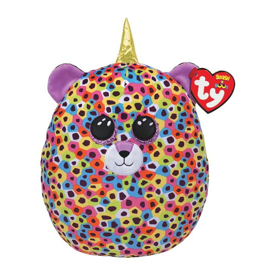 Pop, teddybeer en materiaal - Ty Squishy Beanie Giselle 25.5cm - 0008421392889