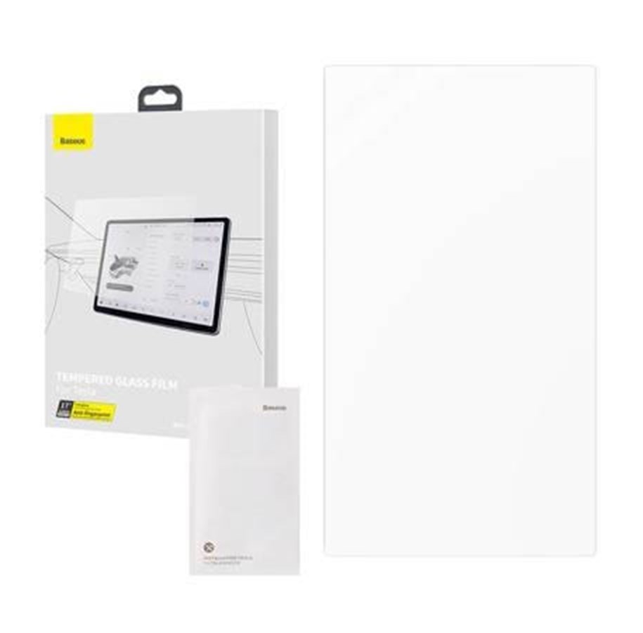 Mobiel - Beschermend glas - Baseus Tempered Glass  Crystal 0.3mm for Tesla model X/S 17'' - SGBL062502