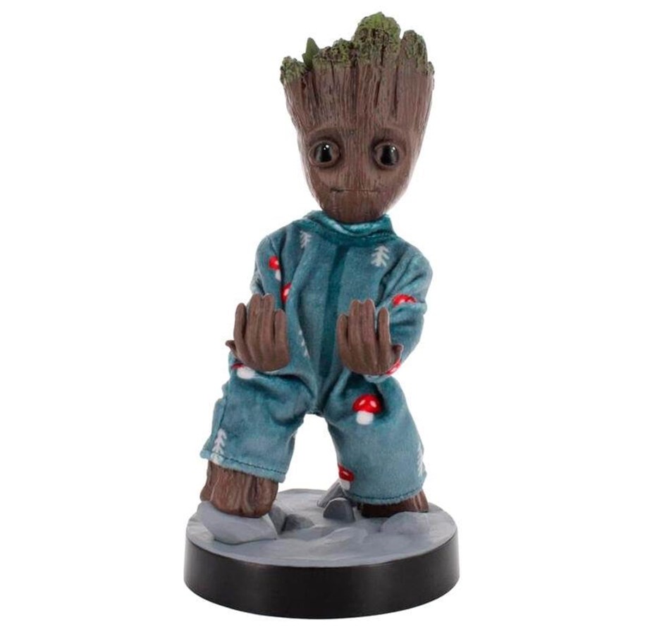 Gaming accessoires - Cable Guys Guardians of The Galaxy: Toddler Groot in Pajamas Original Controller and Phone Holder 21.5cm - Miscellaneous Accessoires voor spelconsole - 5060525896101