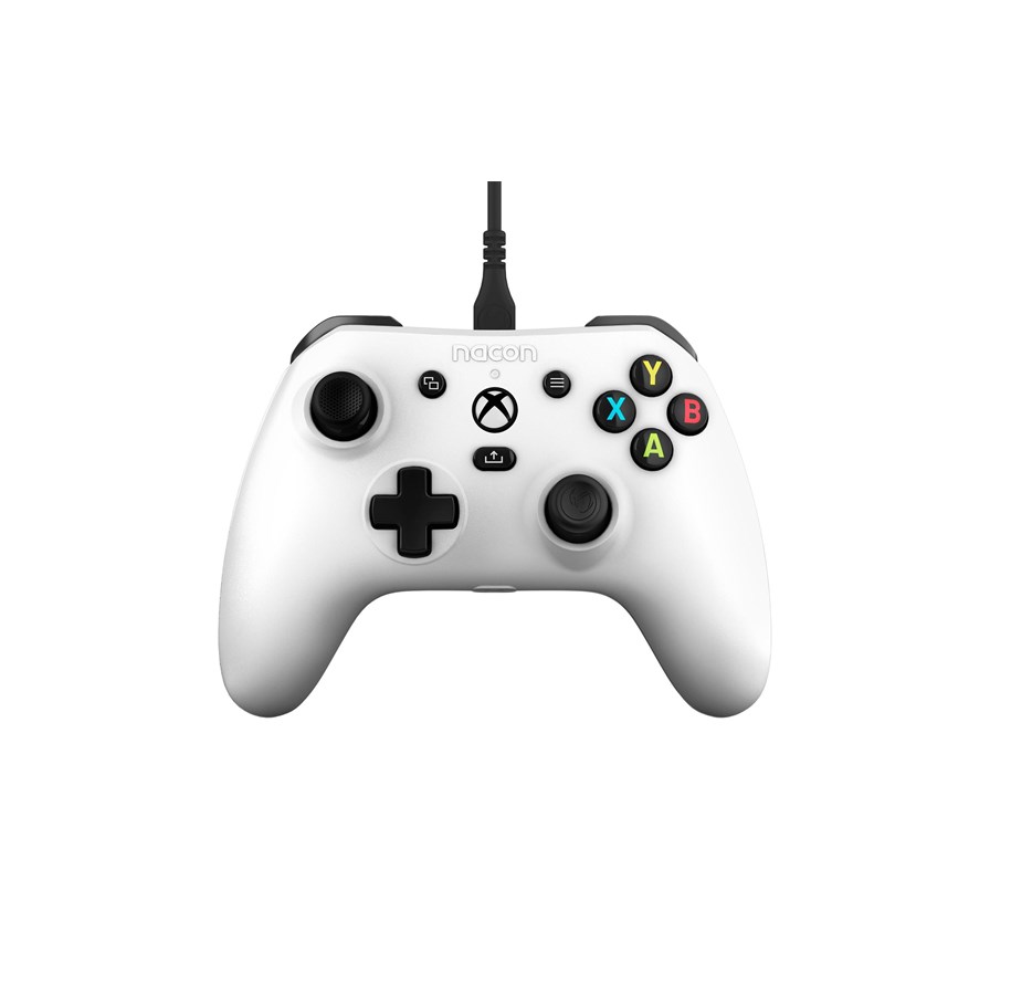Gaming accessoires - NACON Wired Evol-X Official Controller - White - Wired Controller - Microsoft Xbox Series S - XBXEVOL-XW