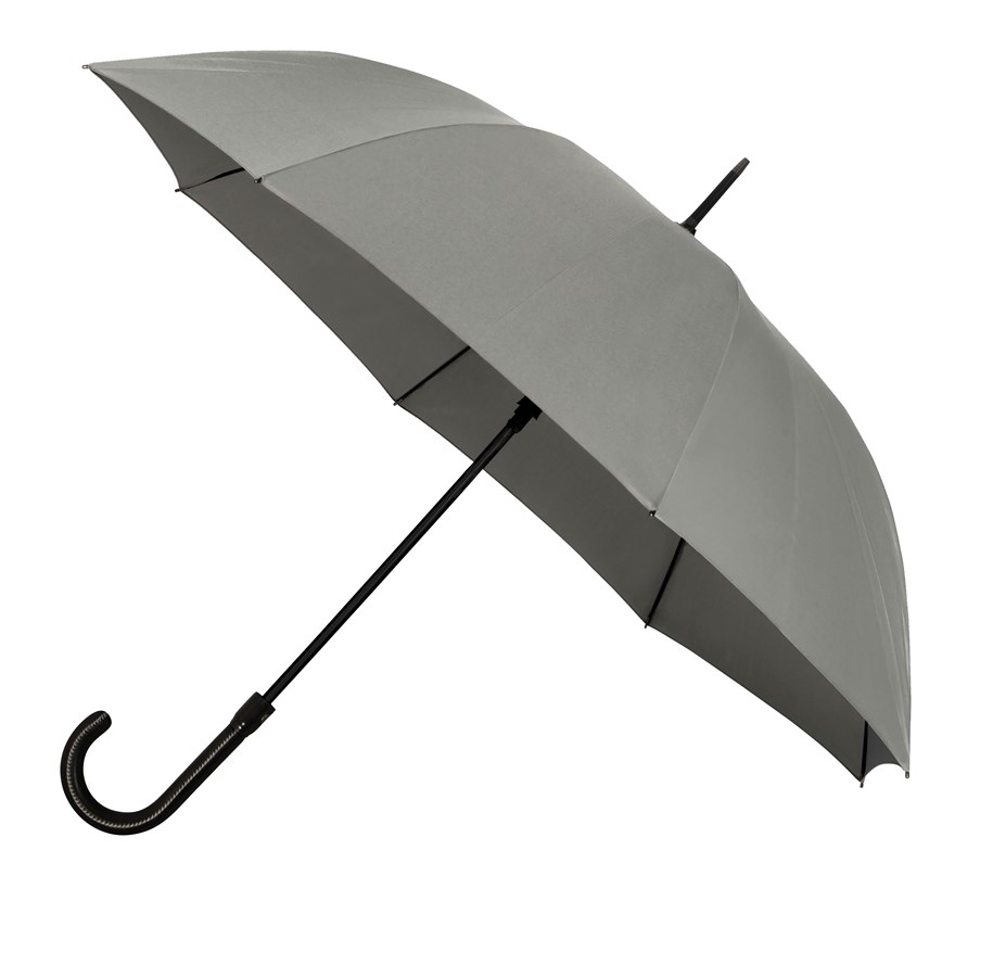 Vrije tijd & Reizen - Falcone Luxe Umbrella - Windproof -  101 cm - Grey - GA-318-PMS COOL GREY 9C