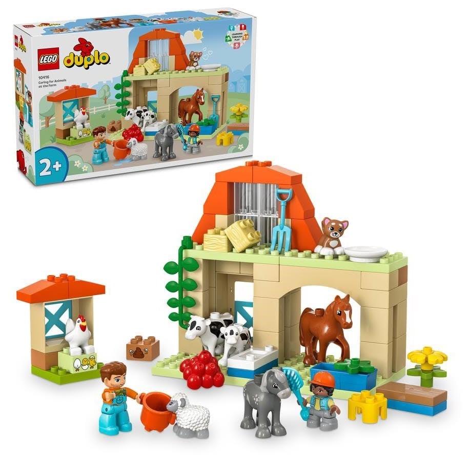 LEGO®  - LEGO DUPLO 10416 Dieren verzorgen op de boerderij - 10416