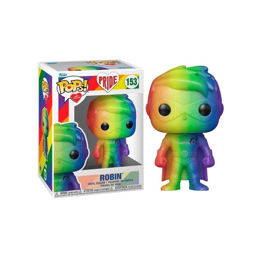 Merchandise - Funko! - POP Vinyl DC Pride Robin - Figuur - 0889698658966