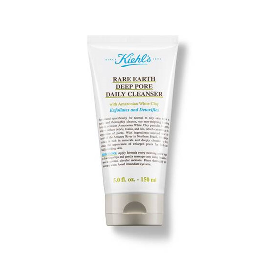 Gezichtsverzorging - Kiehl's Rare Earth Deep Pore Daily Cleanser 150 ml - 3605975038033