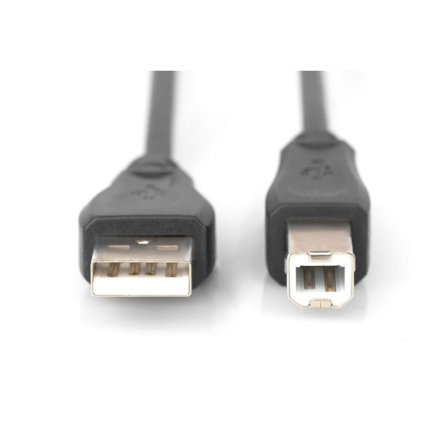 USB-kabel - DIGITUS USB 2.0 Type-A to Type-B - 3m - DB-300105-030-S