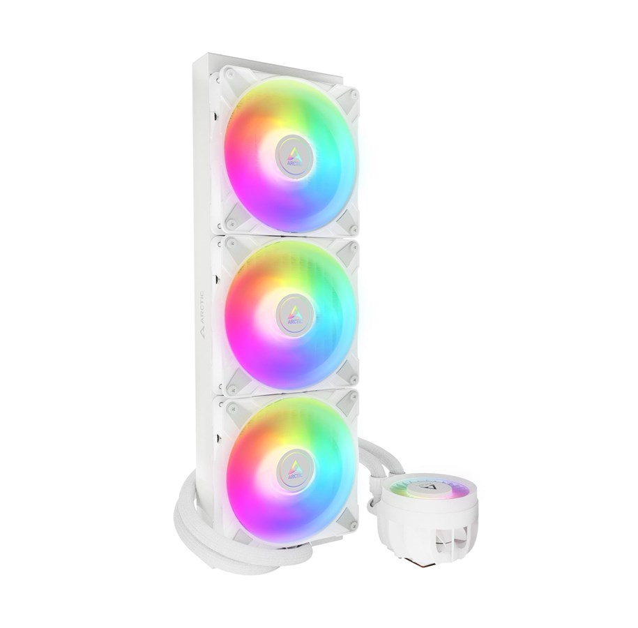 CPU koeler - Arctic Liquid Freezer III 420 A-RGB - White - CPU waterkoeling - Max 23 dBA - ACFRE00153A