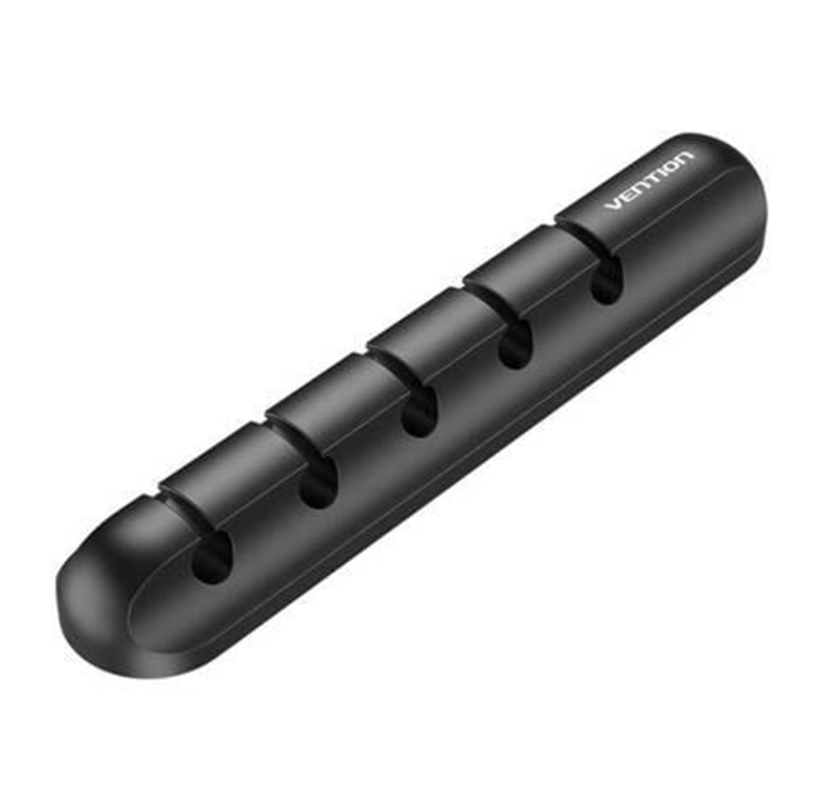 Opbergaccessoires - Vention Cable Manager for Desktop Computers with 3 Ports Black - KBTB0