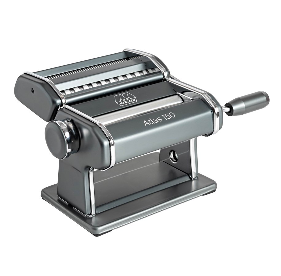 Keukenmachine & Foodprocessor - Marcato Atlas 150 Powder Gray Pasta Machine - AT-150-POWD-GRI