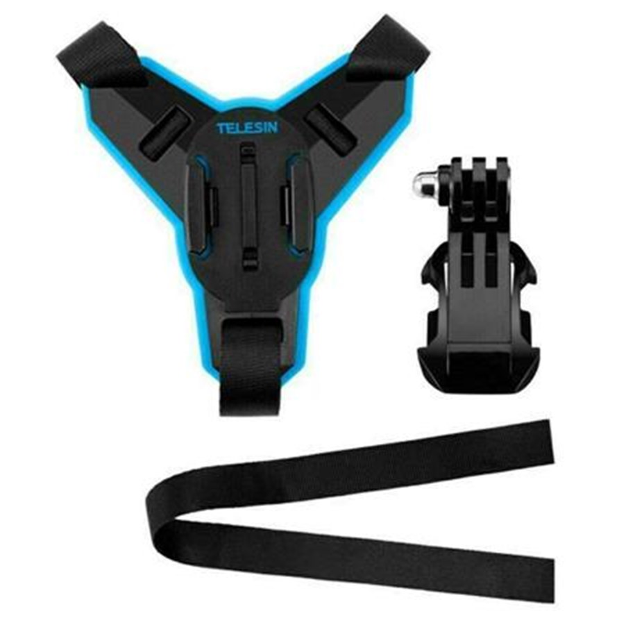 Statief accessoires - TELESIN Motorcycle Helmet Chin Telesin + J-Hook Mount for sports cameras (GP-HBM-MT7) - GP-HBM-MT7