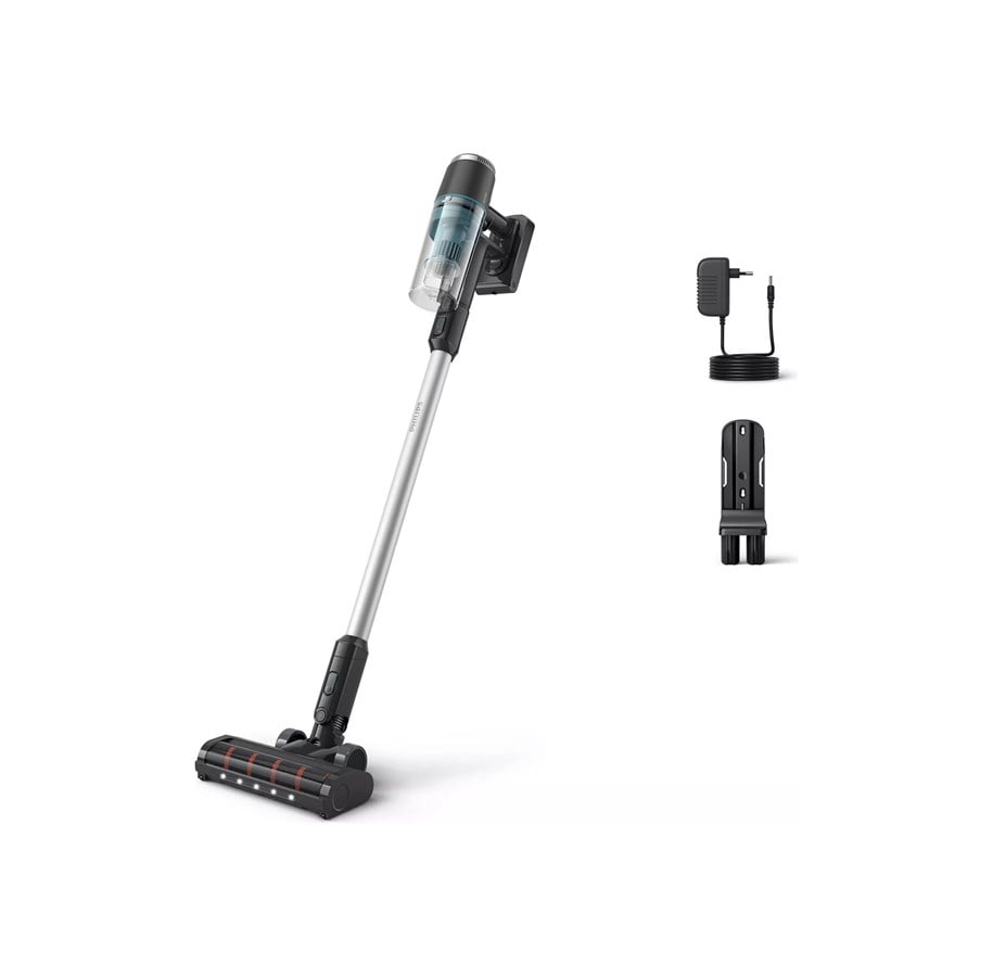 Handstofzuiger - Philips Stick 3000 Series XC3031 - vacuum cleaner - cordless - stick/handheld - misty gray - XC3031/01