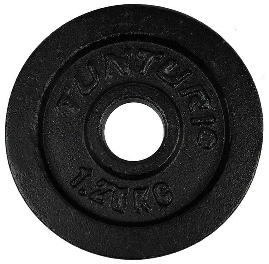 Sport & Fitness - Tunturi Weight Plates Cast iron 2 x 1.25Kg. Ø30 - 14TUSCL094IONE SIZE