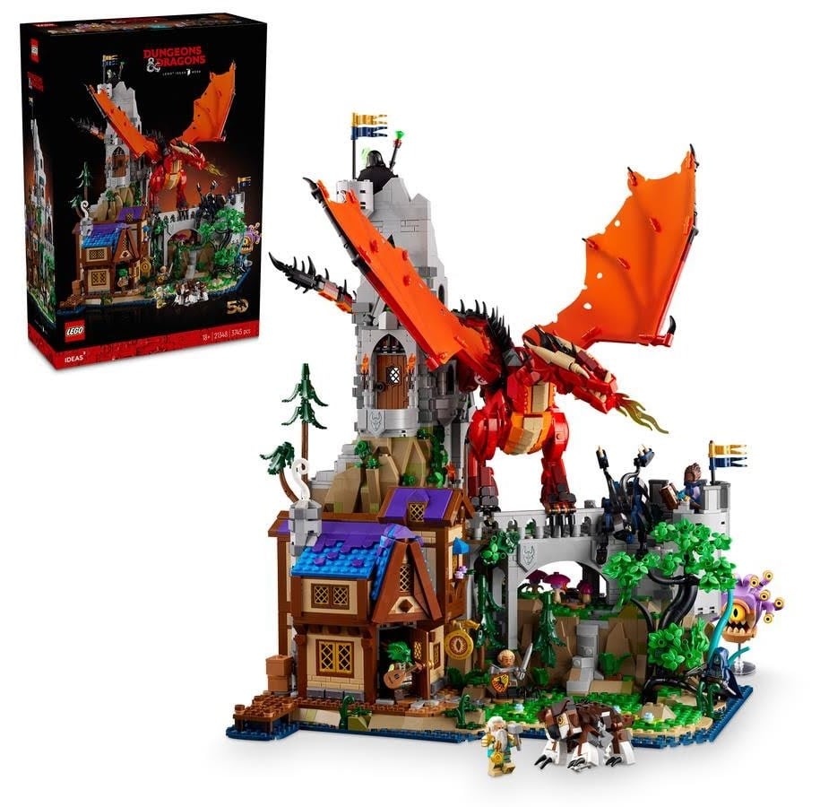 LEGO®  - LEGO Ideas 21348 Dungeons & Dragons: het verhaal van de rode draak *DEMO* - 21348