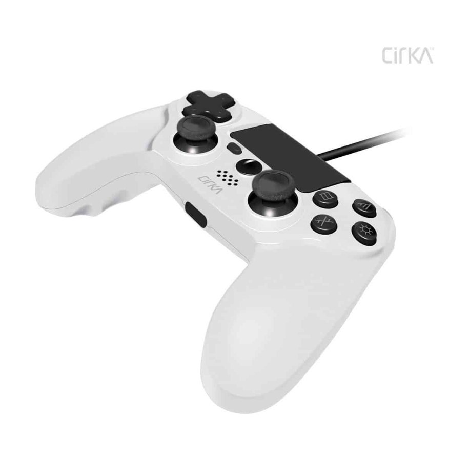 Gaming accessoires - Hyperkin NuForce - White - Wired Controller - Sony PlayStation 4 - 303433