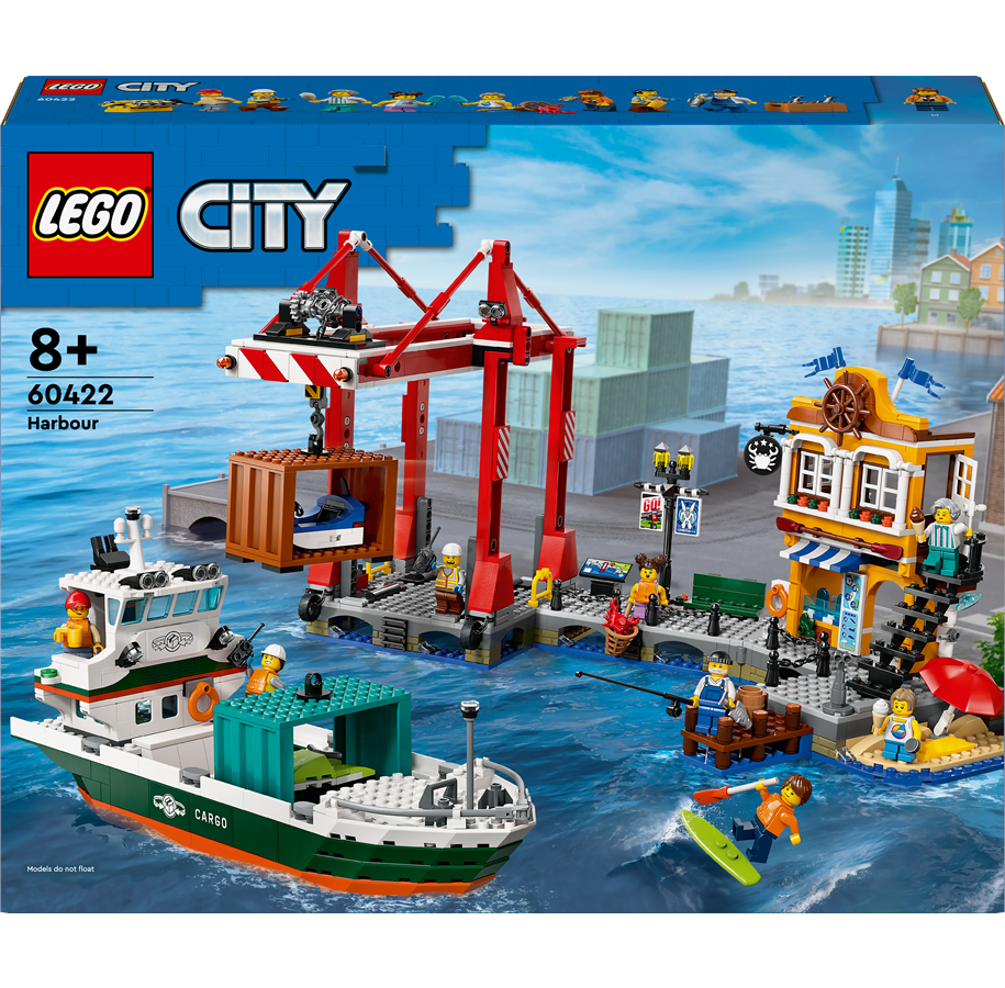LEGO®  - LEGO City 60422 Haven met vrachtschip - 60422