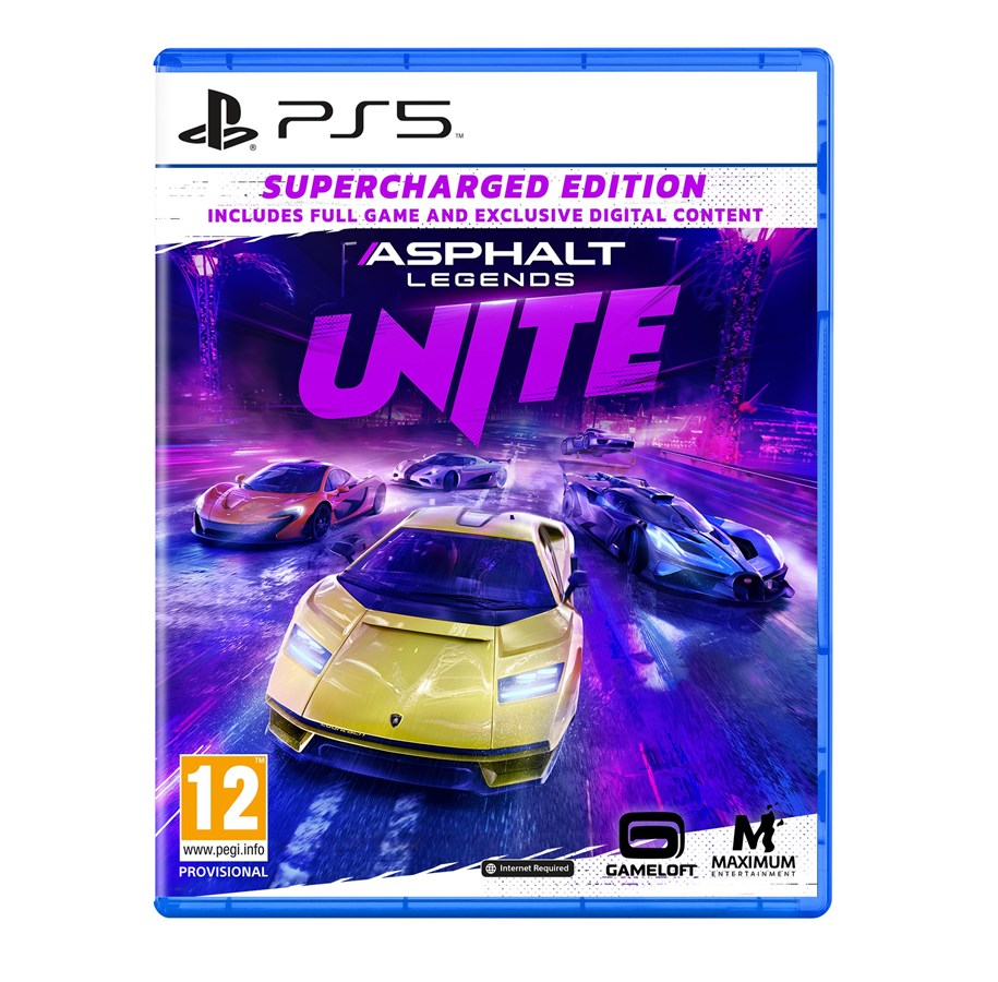 Games - Asphalt Legends Unite (Supercharged Edition) - Sony PlayStation 5 - Racing - 5016488141222