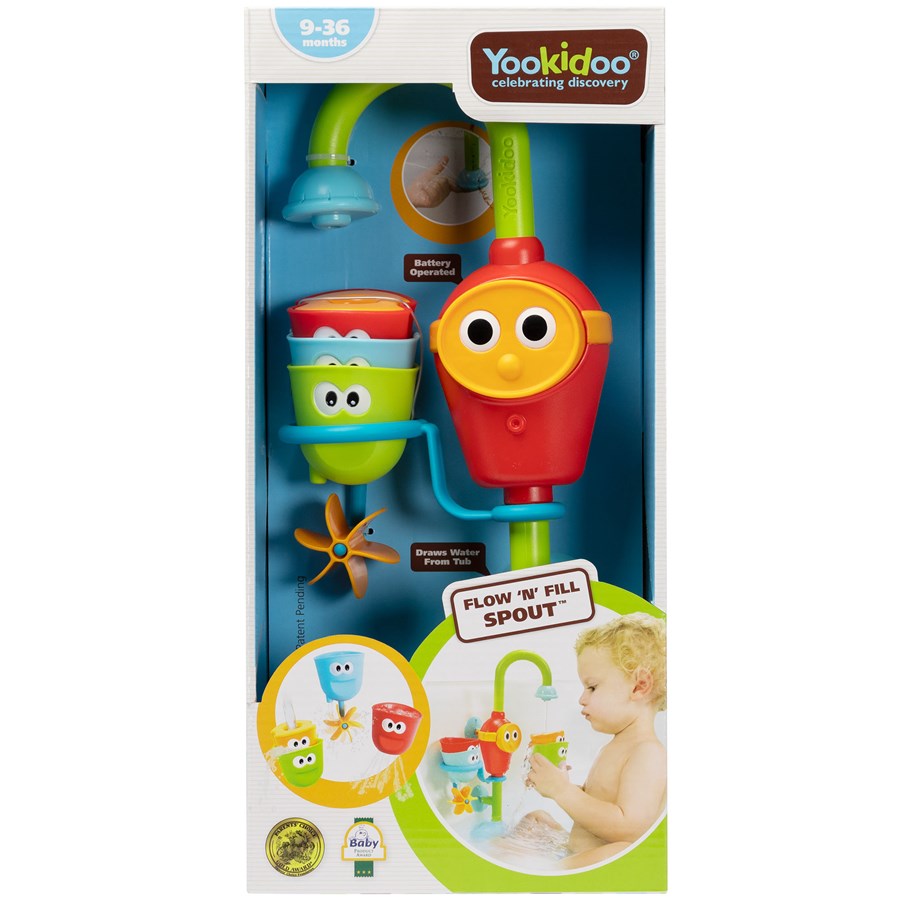 Speelgoed voor baby's - Yookidoo Flow ´n Fill Spout bath toy - 40116