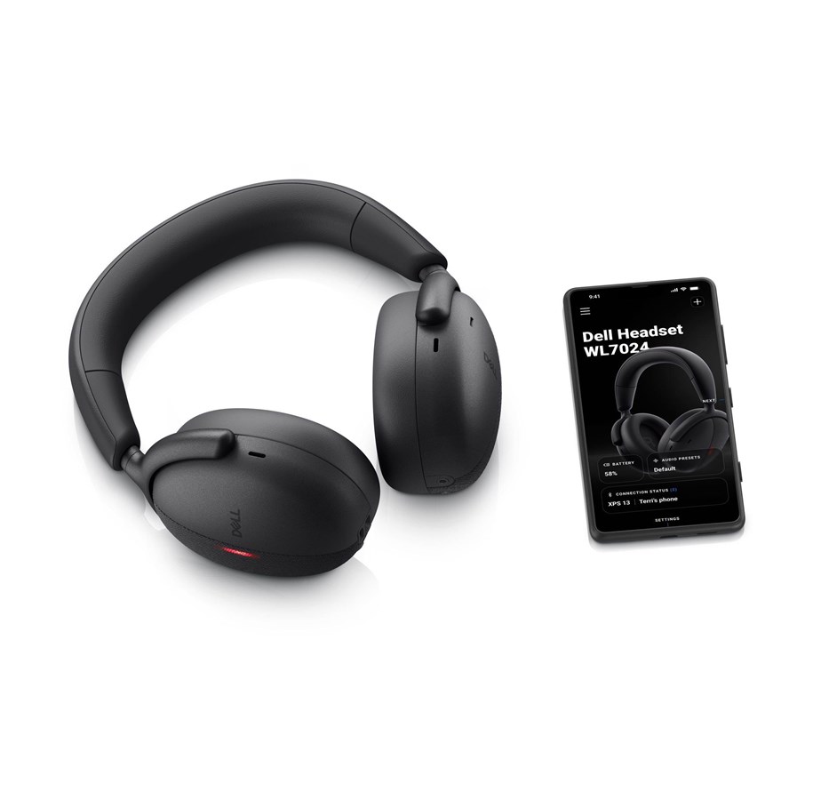 Dell Premier Wireless ANC Headset WL7024 - headset | Op voorraad Dell Premier Wireless ANC Headset WL7024 - headset | Op voorraad
