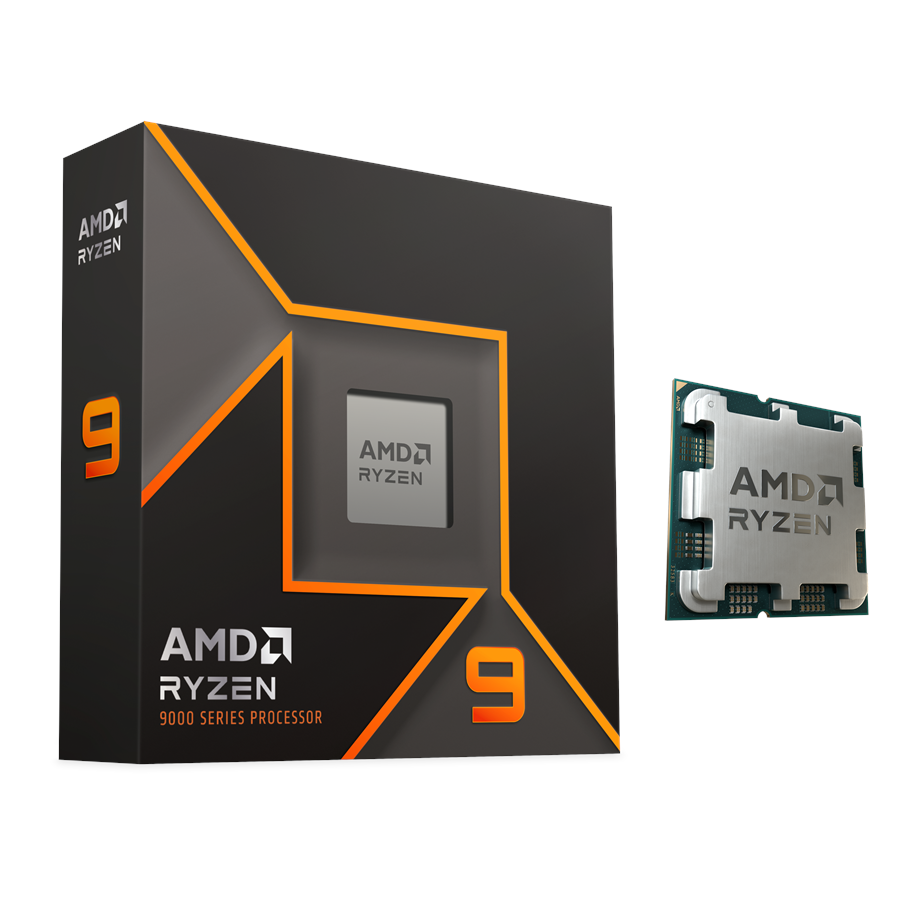 CPU AMD Ryzen 9 9900X BOX AMD Ryzen 9 9900X CPU - 12 kernen - 4.4 GHz - AMD AM5 - AMD Boxed