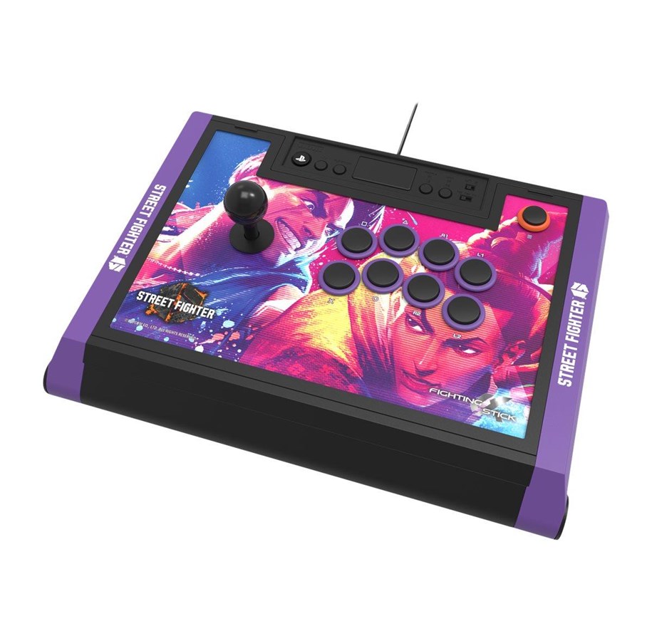 Gaming accessoires - HORI Fighting Stick Alpha (Street Fighter 6 Edition) - Wired Arcade stick - Sony PlayStation 4 - SPF-033U