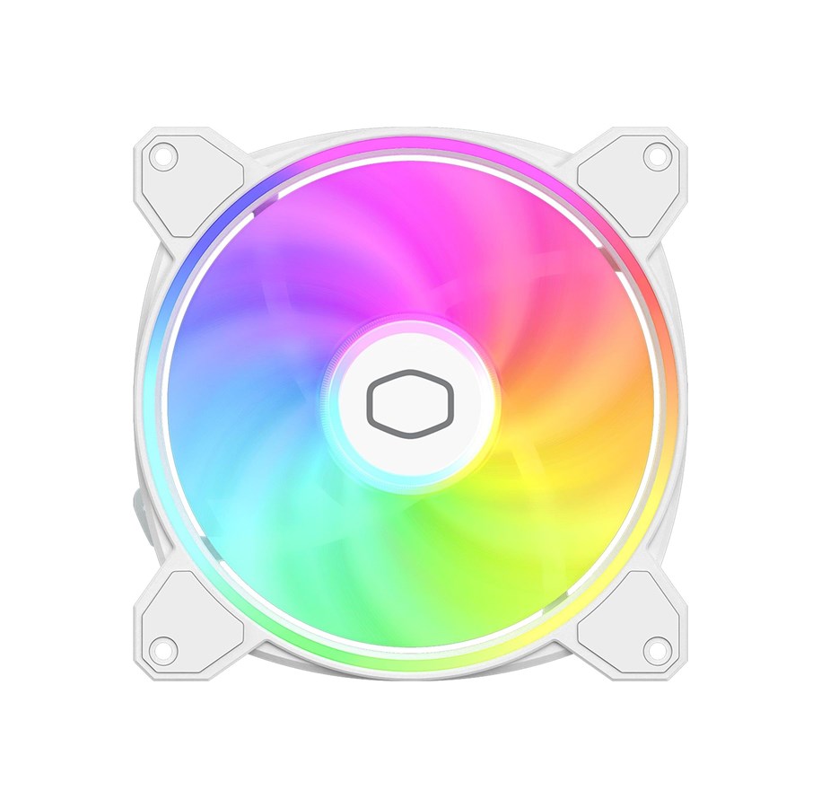 Case Fan - Cooler Master MasterFan MF140 HALO² - Case ventilator - 140mm - Wit - MFL-B4DW-16NP2-R2
