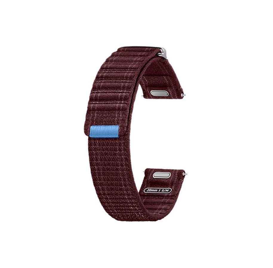 Smartwatch - Accessoires - Samsung Galaxy Watch7 Fabric Band (S/M) - Wine - ET-SVL30SEEGEU