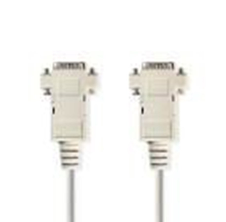 Beelscherm- en tv-kabel - Nedis VGA Cable | VGA Male | VGA Male | Nickel Plated | Maximum resolution: 1024x768 - CCGL59001IV20