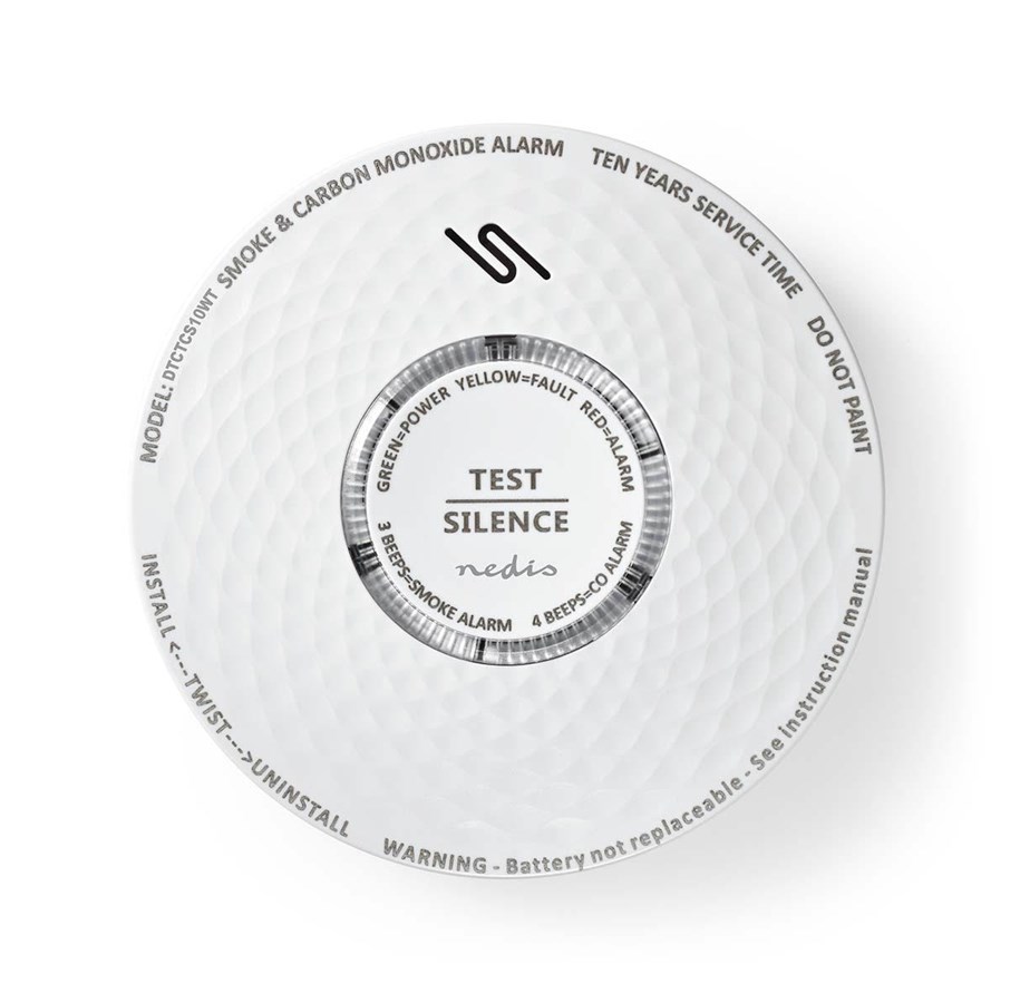 Smart Home - Nedis DTCTCS10WT smoke detector - DTCTCS10WT