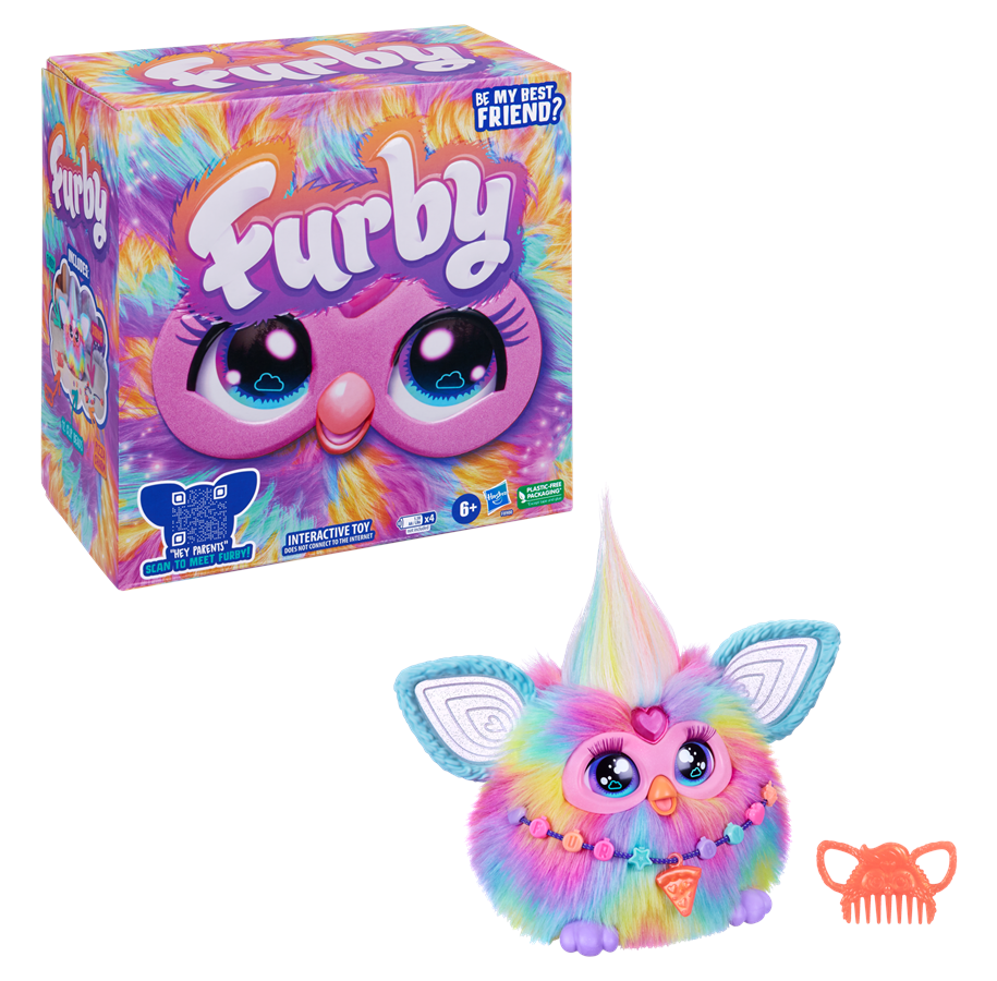Plush - Furby Tie Dye Plush 15 cm - F8900UU0