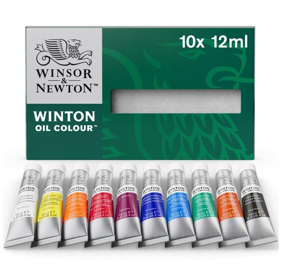 Hobby artikelen - Winsor & Newton Winton Oil Colour Tube Set (10 x 21 ml) - 831720