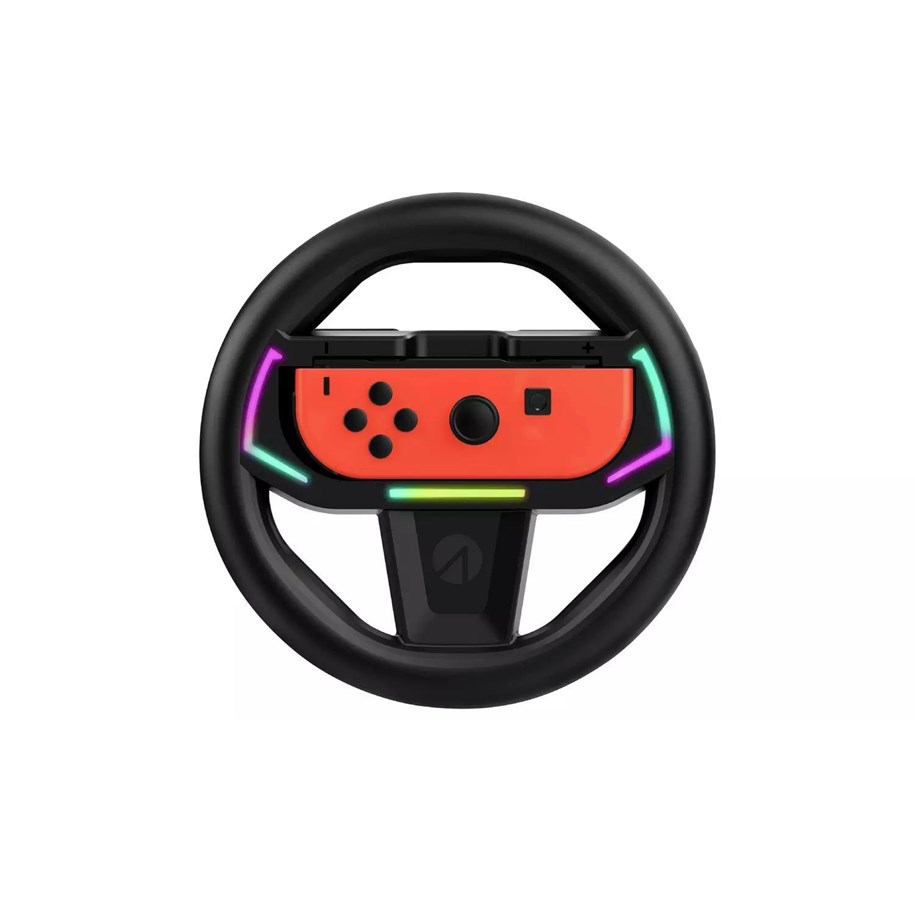 Gaming accessoires - STEALTH Light Up Switch Racing Wheel - Wireless Wheel - Nintendo Switch - 5055269714569