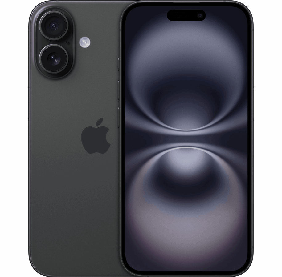 Apple iPhone16 128GB ブラック Apple iPhone 16 128GB - Black | Op voorraad | Voordelig
