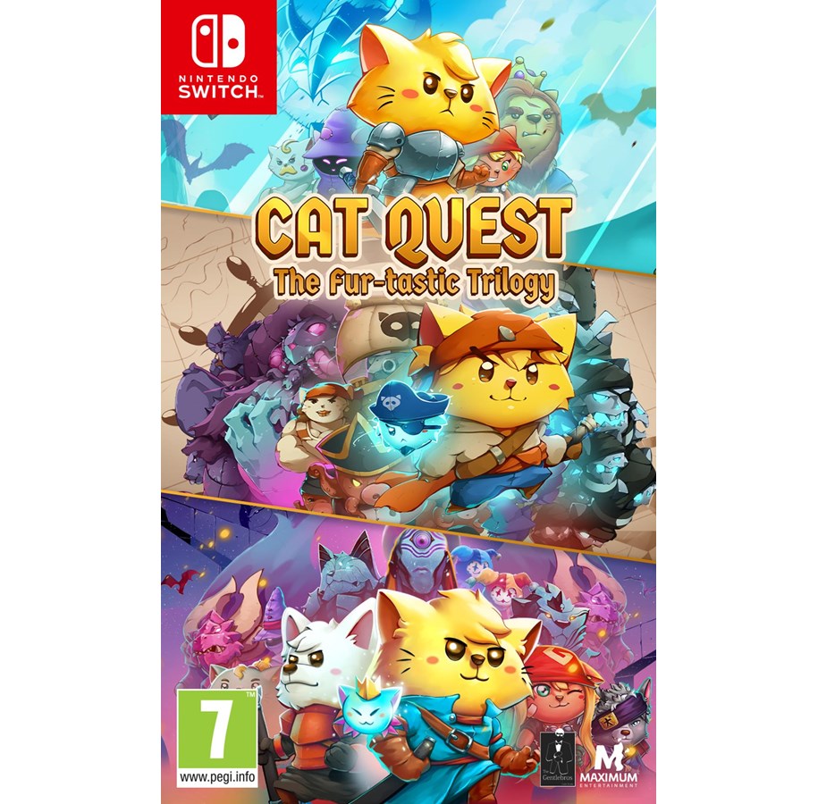 Games - Cat Quest: The Fur-tastic Trilogy - Nintendo Switch - RPG - 5016488142007