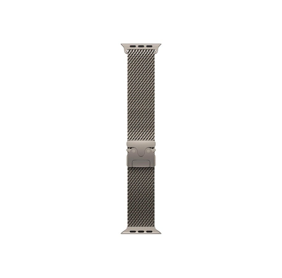 Smartwatch - Accessoires - Apple 49mm Titanium Milanese Loop - Medium - MXKD3ZM/A