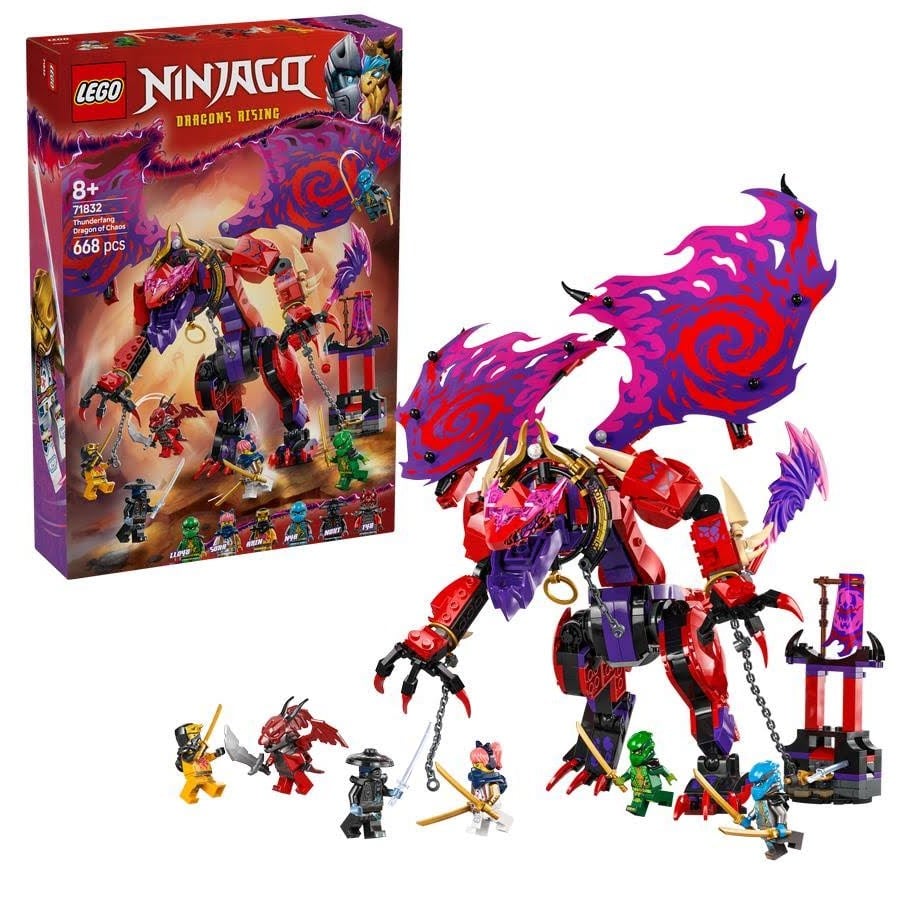 LEGO®  - LEGO Ninjago 71832 Bliksemtand Draak van Chaos - 71832