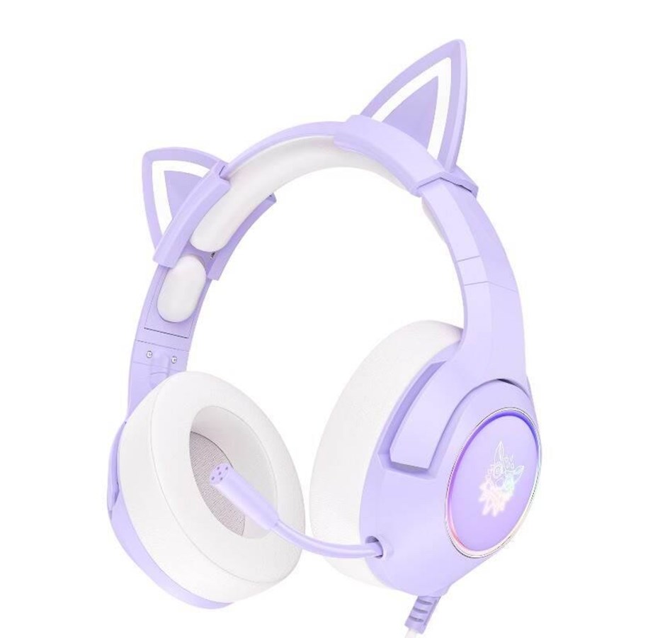 Headphones/Headsets - ONIKUMA K9 Gaming Headphones (Purple) - K9 Purple