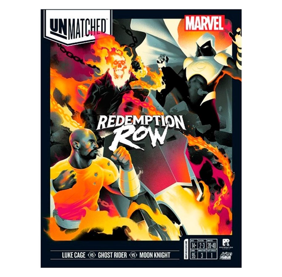 Bordspellen, Kaartspellen & Dobbelspellen - Iello Unmatched Marvel: Redemption Row (EN) - IEL_UM01