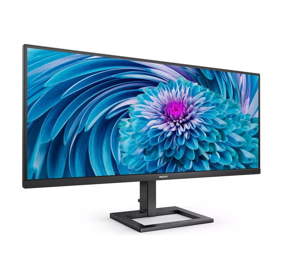Scherm - 34" Philips E-line 346E2LAE - 3440x1440 (UWQHD) - 100Hz - VA - 65W USB-C - 346E2LAE/23