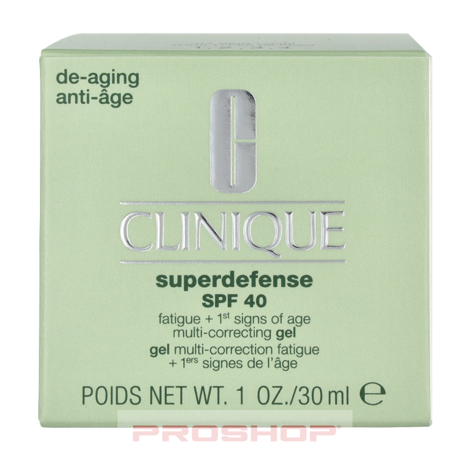 Gezichtsverzorging - Clinique Superdefense Gel SPF40 - 020714893514