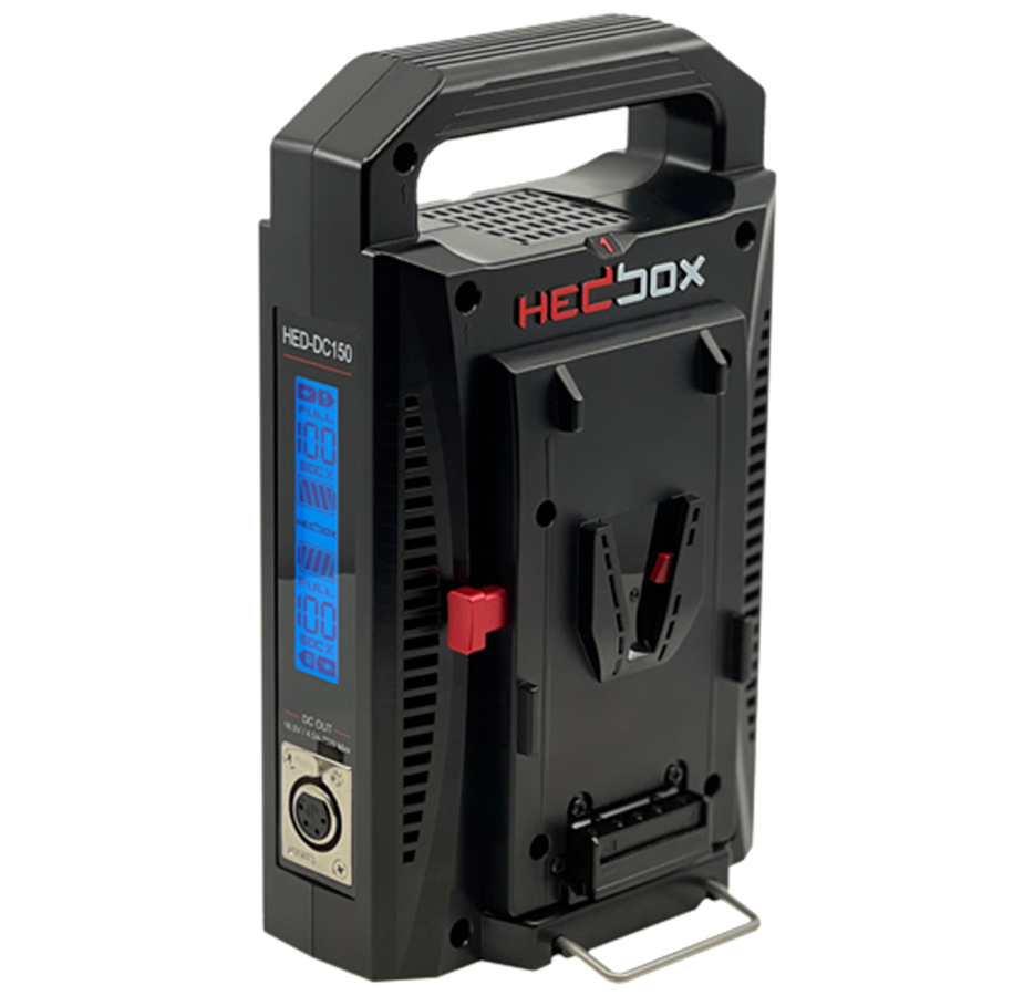 Batterijen & batterijgrepen - HEDBOX HED-DC150V – 2-ch Digital LCD Simultaneous Battery Charger with Power Bank Function - HED-DC150V