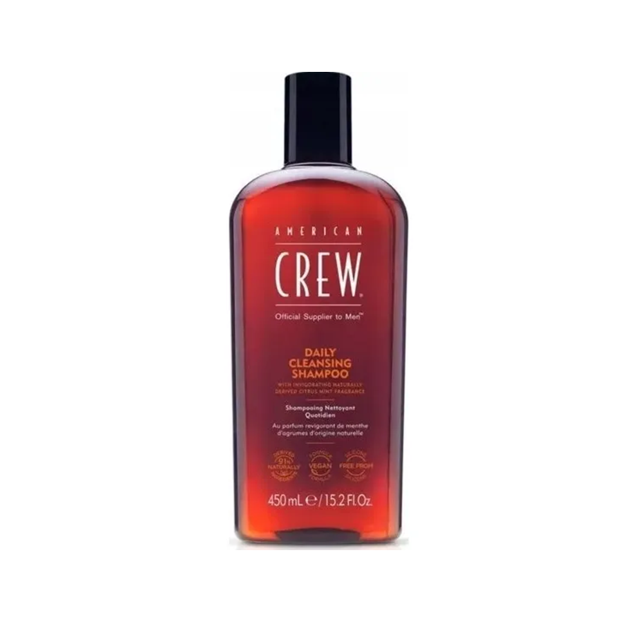 Haircare - American Crew Daily Cleansing Shampoo – 450 ml - 738678000991